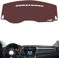 Leather Dashboard Cover Compatible with MG GS 2017-2019，Dash Cover, Non-Slip Dash Cover, Dash mat Dashboard Cover, Interior Dash Covers