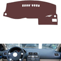 Leather Dashboard Cover Compatible with Ford Mondeo 2004-2006，Dash Cover, Non-Slip Dash Cover, Dash mat Dashboard Cover, Interior Dash Covers