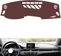 Leather Dashboard Cover Compatible with Audi A4L 2017-2024，Dash Cover, Non-Slip Dash Cover, Dash mat Dashboard Cover, Interior Dash Covers