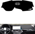 leather dashboard cover Compatible with BMW X5 (NO HUD 2019-2022，dash cover（black）