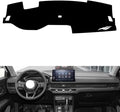 leather dashboard cover Compatible with HONDA Breeze (HUD,No speakers 2023，dash cover（black）