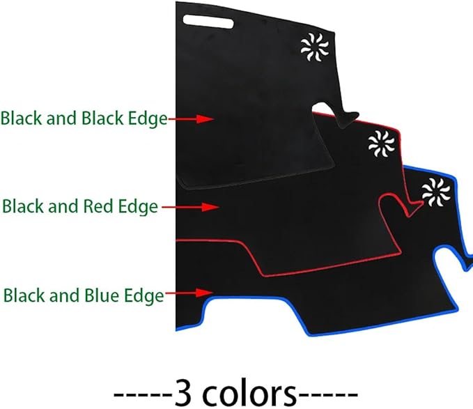 Fit for Nissan Versa 2007-2011,Dashboard Cover,Black Car Dash Cover,Non-Slip Dash Dashboard Cover Mat,Car Accessories