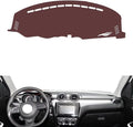 Leather Dashboard Cover Compatible with Suzuki Swift，Dash Cover, Non-Slip Dash Cover, Dash mat Dashboard Cover, Interior Dash Covers