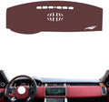 Leather Dashboard Cover Compatible with LR Range Rover Executive 2013-2022,Dash Board Cover mat Anti-Slip Sun-Proof and dust-Proof(Brown)