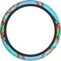 Turtle and Fish Steering Wheel Cover. Car Decor,Anti-Slip,Sweat Absorption,Easy Carry, Universal 15 Inch, 11103