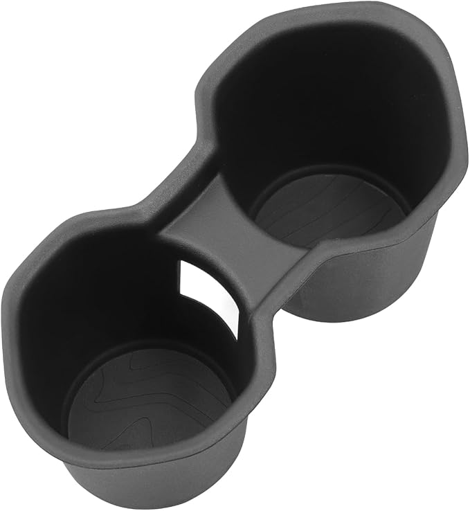 smabee Center Console Cup Holder for Subaru Forester 2025 2026 TPE Drinks Holder Box Organizer Car Interior Accessories Black