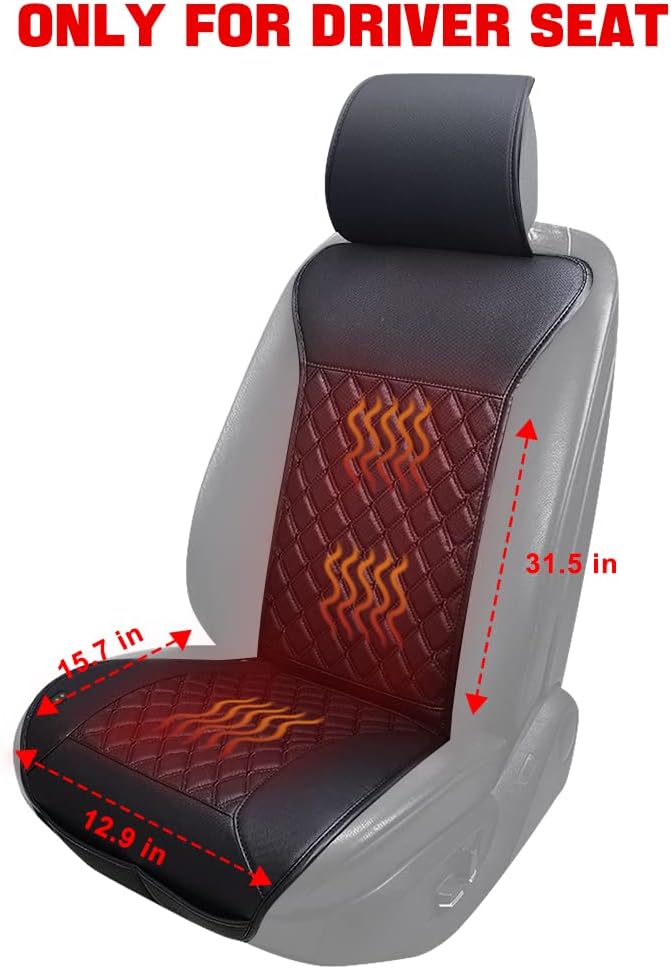 Universal Seat Cushion, Comfortable Seat Cover with Full Back Support in Winter