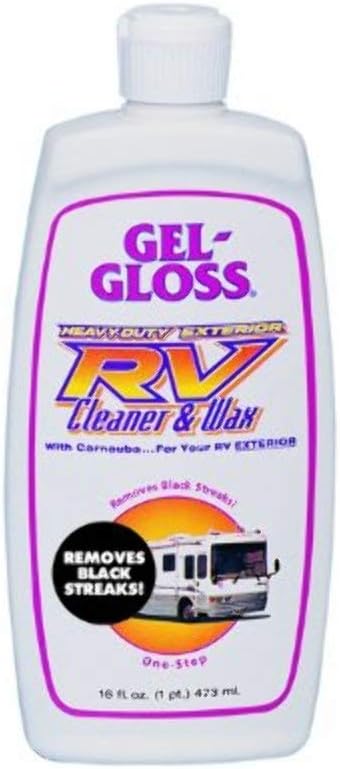 Gel-Gloss RV Cleaner and Wax with Carnauba - 16 oz.