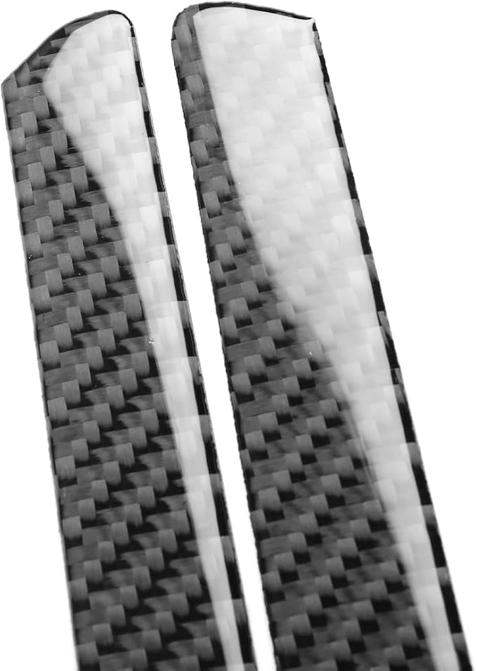NVCNX Real Premium Carbon Fiber for Chrysler 300 Accessories 2015-2023 2016 2017 2018 2019 2020 2021 2022 S/C/Limited/Touring Car Inner Door Panel Strip Cover Interior Trim Sticker Decal 8PCs