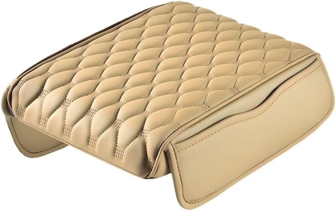 Civenhhd Car Armrest Pad, Universal Armrest Cushion Pad, Leather Armrest Box Pad