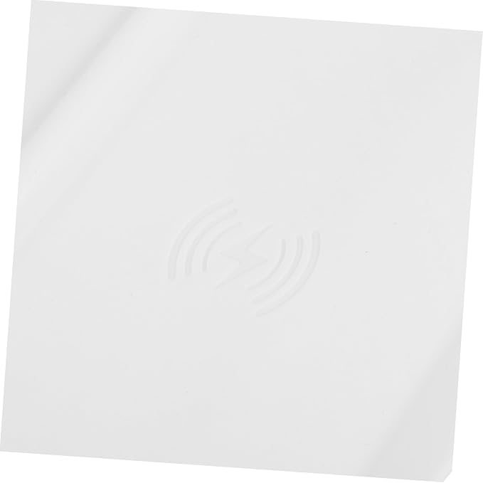 Zerodeko Charging Silicone Mat for Non- Center Console Pad Easy Installation Silicone Mobile Phone Holder White Interior Accessory