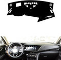 leather dashboard cover Compatible with Buick Envision PLUS（HUD），dash cover（black）