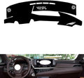 Leather Dashboard Cover Compatible with Old LEX ES (NO HUD) 2018-2020，Dash Cover（Black）