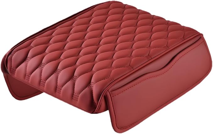 Civenhhd Car Armrest Pad, Universal Armrest Cushion Pad, Leather Armrest Box Pad