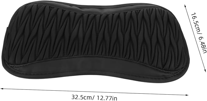 Mikinona Comfortable Auto Armrest Pad Faux Center Console Cushion for Cars Easy Installation Enhances Driving Experience Compatible with Multiple Models