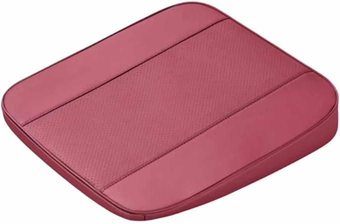 Car Seat Cushion for Ford F150(7seats) 2017-2023, Nonslip Driving Comfort and Breathable Lumbar Support Pad Sciatica and Back Pain Relief,Red-8 cm