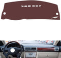 Leather Dashboard Cover Compatible with VW New Passat 2009-2011，Dash Cover, Non-Slip Dash Cover, Dash mat Dashboard Cover, Interior Dash Covers