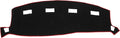 Car Dashboard Cover Compatible for Dodge for Ram 2002-2005, Protective Polyester Red Center Console Interior Trim Dash Cover Mat Pad