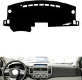leather dashboard cover Compatible with Mazda 8，dash cover（black）