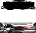 leather dashboard cover Compatible with VW T-ROC 2018-2022，dash cover（black）