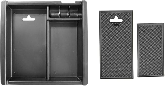 Ruiya 2016-2023 Tacoma Center Console Organizer for Toyota Tacoma Accessories ABS Material Armrest Console Glove Tray Compatible with 2016-2020 2021 2022 2023 Toyota Tacoma