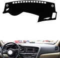 leather dashboard cover Compatible with KIA K5 2011-2015，dash cover（black）