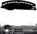 leather dashboard cover Compatible with VW C-TREK，dash cover（black）