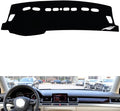 leather dashboard cover Compatible with Audi A8L 2006-2010，dash cover（black）