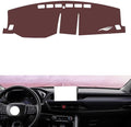 Leather Dashboard Cover Compatible with Toyota Yaris Cross（NO HUD） 2023，Dash Cover, Non-Slip Dash Cover, Dash mat Dashboard Cover, Interior Dash Covers