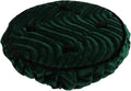 OG Lowrider Classic Bike Cruiser Bicycle Steering Wheel Cover Velour Swirl | Fits 8” Steering Wheels | Multiple Color Options | Lowrider Accessory (Green)