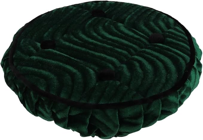 OG Lowrider Classic Bike Cruiser Bicycle Steering Wheel Cover Velour Swirl | Fits 8” Steering Wheels | Multiple Color Options | Lowrider Accessory (Green)