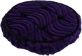 OG Lowrider Classic Bike Cruiser Bicycle Steering Wheel Cover Velour Swirl | Fits 8” Steering Wheels | Multiple Color Options | Lowrider Accessory (Purple)