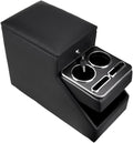 Center Console Organizer Between Seat for Truck Minivans, SUVs, Middle Van Console Floor Console Storage Box with Locking Car Armrest Storage Box