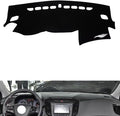 leather dashboard cover Compatible with HyundaiHyundai IX25 2015-2019，dash cover（black）