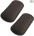2PCS Car Door Armrest Pads, Soft Leather Car Armrest Cushion with Memory Foam, Comfortable Auto Center Console for Leg Elbow, Elbow Pads Interior Accessories Fit Most Vehicles (Mocha Brown)