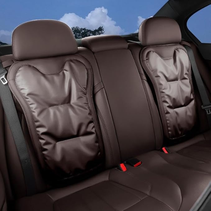 Car Seat Cushion, Personalized Lumbar Support Cushion, Custom Pain Relief Seat Cushion for Long Driving, Car, Office or Home Chair (2PCS-Cushion-D)