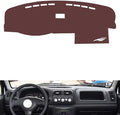 Leather Dashboard Cover Compatible with Suzuki Old Dipper (Clock)，Dash Cover, Non-Slip Dash Cover, Dash mat Dashboard Cover, Interior Dash Covers