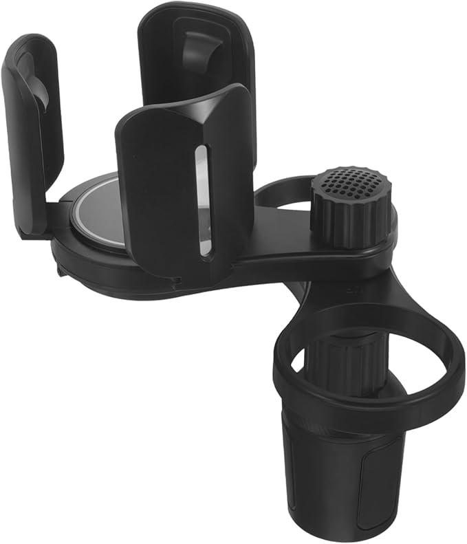 Cabilock Car Cup Holder Expander Non- Design Capacity Vehicle Mounted Drink Holder for Mugs Phones and Instant Noodles Sturdy Material for Safe Driving