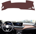 Leather Dashboard Cover Compatible with Ford Verano (No Warning Light)，Dash Cover, Non-Slip Dash Cover, Dash mat Dashboard Cover, Interior Dash Covers