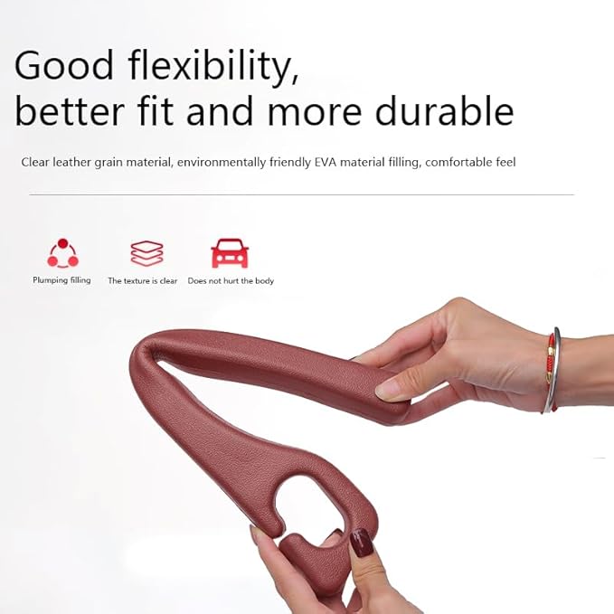 Mtverver 2PCS Car Seat Gap Filler Organizer with Phone Holder,[Upgrade Version] Car Seat Gap Organizer for Prevent Falling,Essential Car Accessories Car Side Seat Gap Filler (Claret)