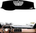 leather dashboard cover Compatible with LR Range Rover Velar，dash cover（black）
