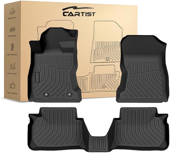 Floor Mats Custom Fit for Subaru WRX TR 2024 2025 2026 & WRX 2022-2025 2026 All Weather Floor Liner for Subaru WRX Accessories Car Carpet Protection