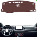 Leather Dashboard Cover Compatible with Chevy Blazer（Warning Light），Dash Cover, Non-Slip Dash Cover, Dash mat Dashboard Cover, Interior Dash Covers