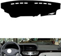 leather dashboard cover Compatible with Mercedes S Class 2006-2012，dash cover（black）