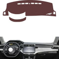 Leather Dashboard Cover Compatible with Peugeot 408 2022-2024，Dash Cover, Non-Slip Dash Cover, Dash mat Dashboard Cover, Interior Dash Covers