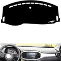 leather dashboard cover Compatible with MG MG3 2017，dash cover（black）