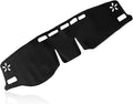 Dash Cover Mat, Center Console Cover Sunshield Protector, Dashboard Cover Compatible with T0y0ta RAV 4 2019 2020 2021 2022 2023 2024 2015 (Black Trim)