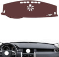 Leather Dashboard Cover Compatible with LR Discovery Freelander，Dash Cover, Non-Slip Dash Cover, Dash mat Dashboard Cover, Interior Dash Covers