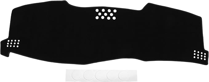 Dash Cover for Toyota Avalon Limited/XL/XLS 2005-2010 / Center Console Dashboard Cover/Non-Slip Polyester Silicone 59.84"x18.31" / 1Pcs Black