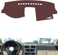 Leather Dashboard Cover Compatible with VW Golf 5，Dash Cover, Non-Slip Dash Cover, Dash mat Dashboard Cover, Interior Dash Covers